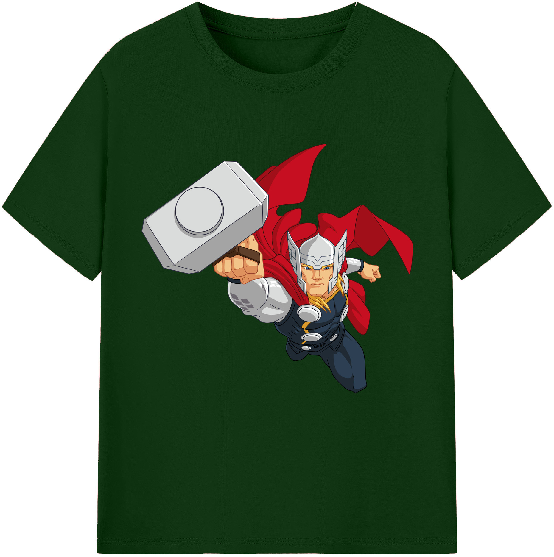 （画像用） アベンジャーズ The Avengers 綿100％半袖Tシャツ（フロントプリント）